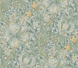 York Golden Lily Sea Glass Peel and Stick Wallpaper