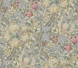 York Golden Lily Linen Peel and Stick Wallpaper