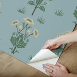 York Meadow Sweet Woad and Forest Peel and Stick Wallpaper