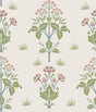 York Meadow Sweet Cotton and Rose Peel and Stick Wallpaper