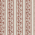 York Rosehip Stripe Madder Peel and Stick Wallpaper