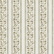 York Rosehip Stripe Flax Peel and Stick Wallpaper