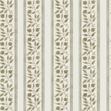 York Rosehip Stripe Flax Peel and Stick Wallpaper