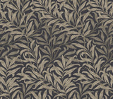 York Willow Boughs Charcoal Peel and Stick Wallpaper