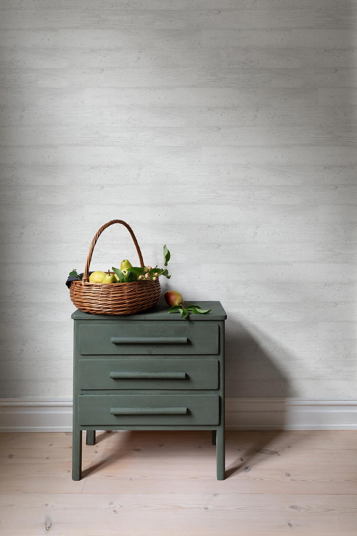 York Deven Light Grey Concrete Wallpaper