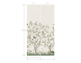 Ronald Redding Designs Lingering Garden White Wall Mural