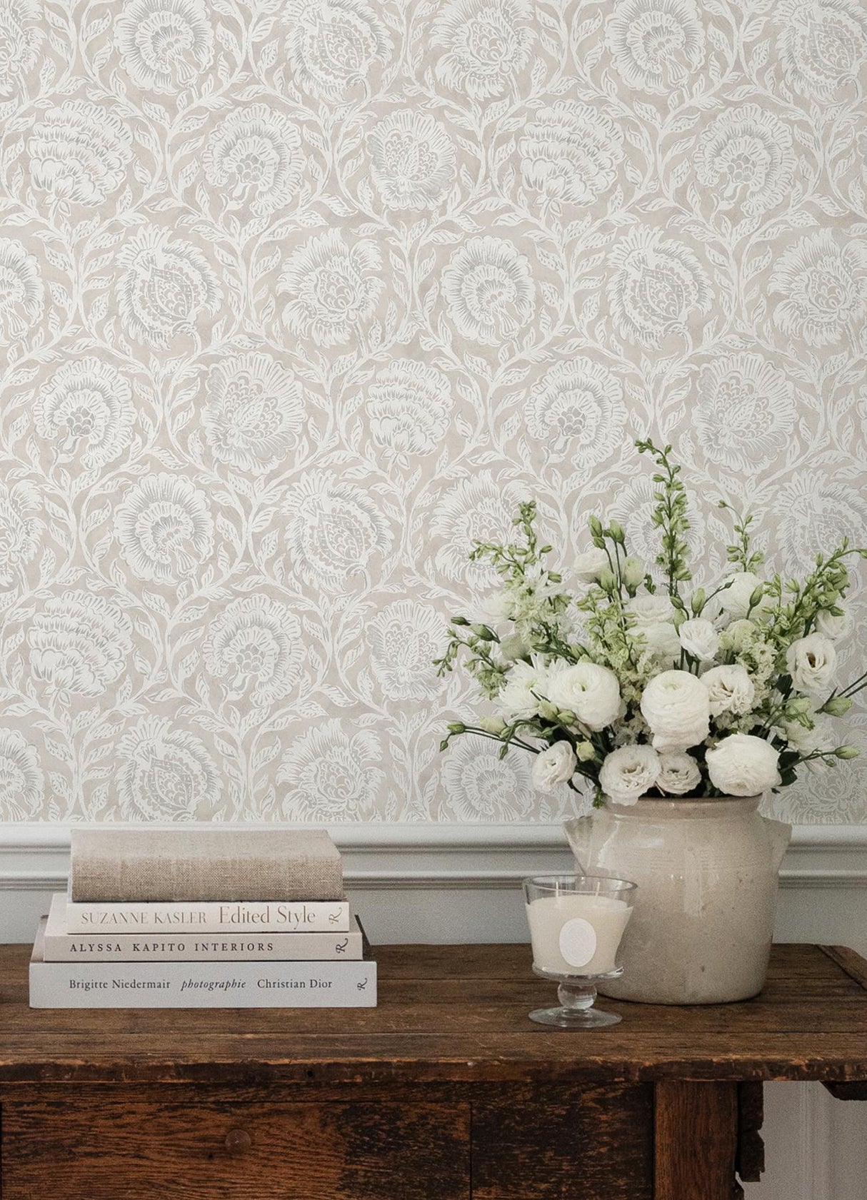 York Aliviya Wheat Peel and Stick Wallpaper