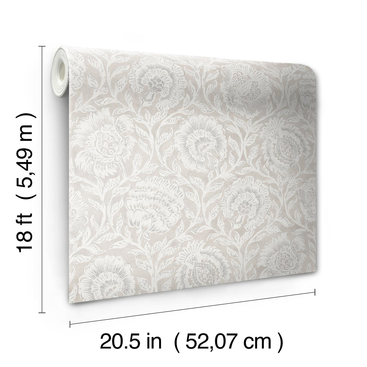 York Aliviya Wheat Peel and Stick Wallpaper