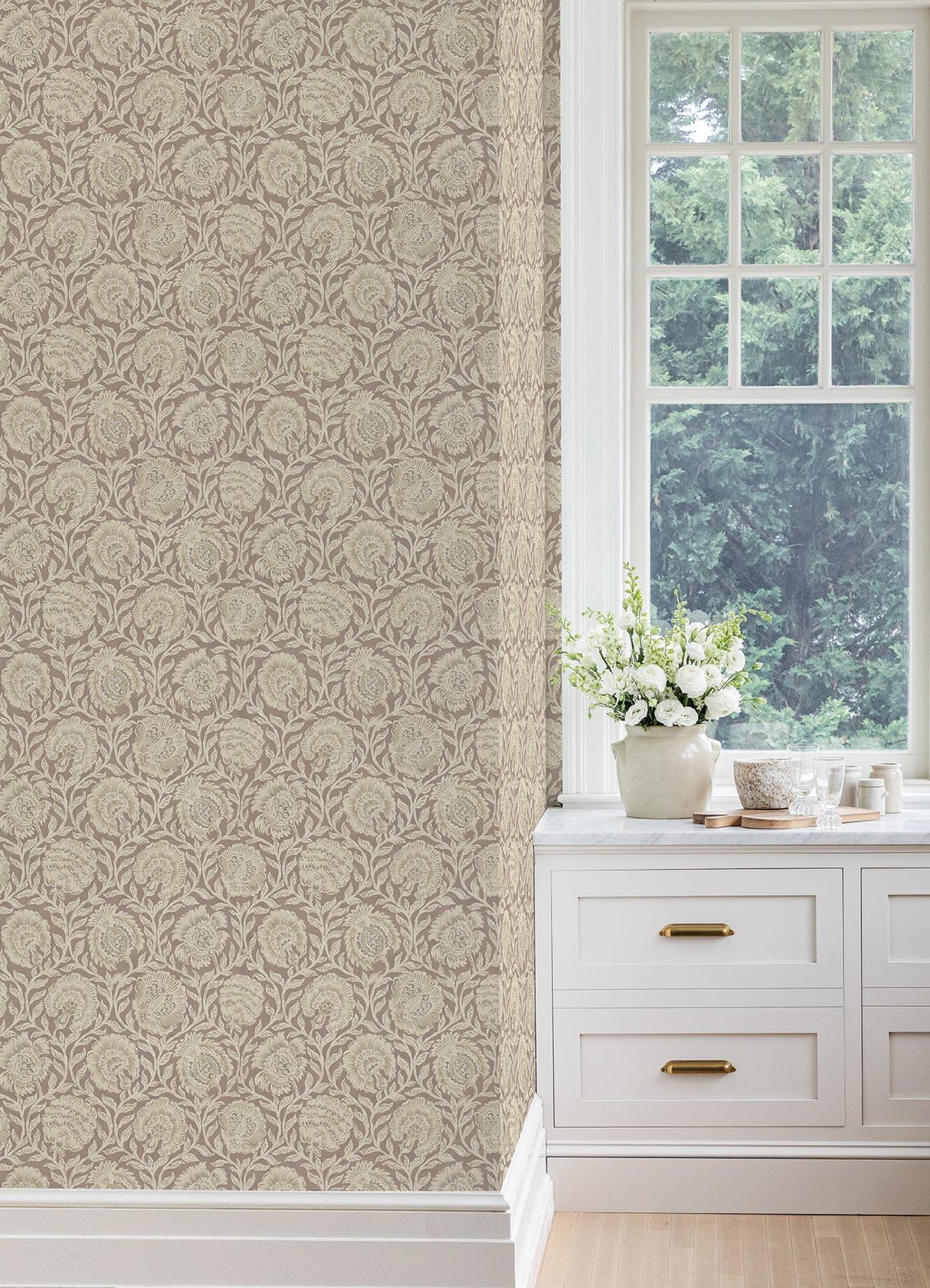 York Aliviya Cha Peel and Stick Wallpaper