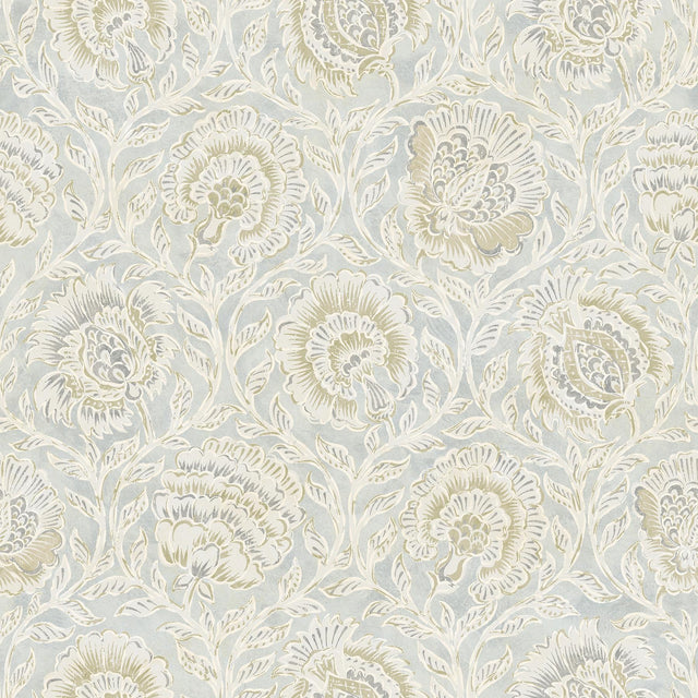 York Aliviya Mint Peel and Stick Wallpaper