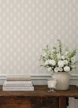 York Safia Sand Peel and Stick Wallpaper