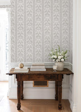 York Zareen Caviar Peel and Stick Wallpaper