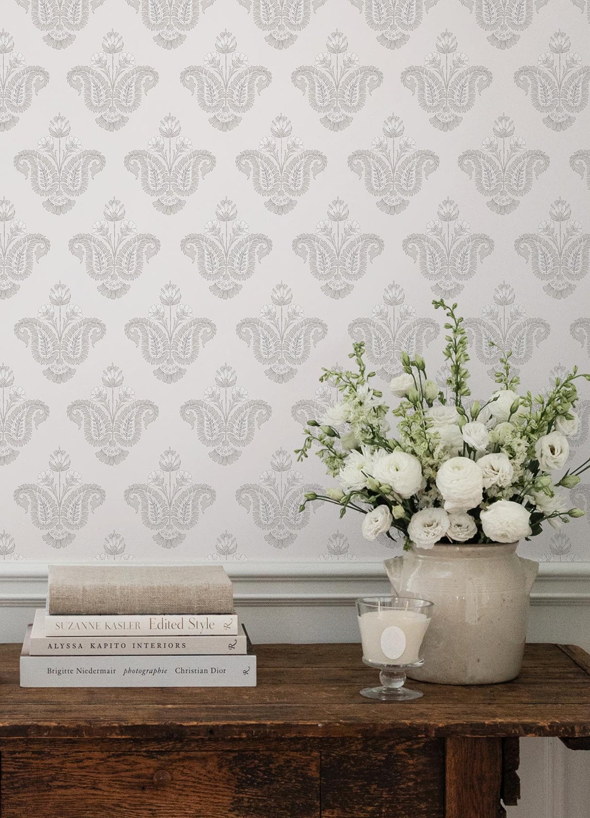 York Fazia Linen Peel and Stick Wallpaper