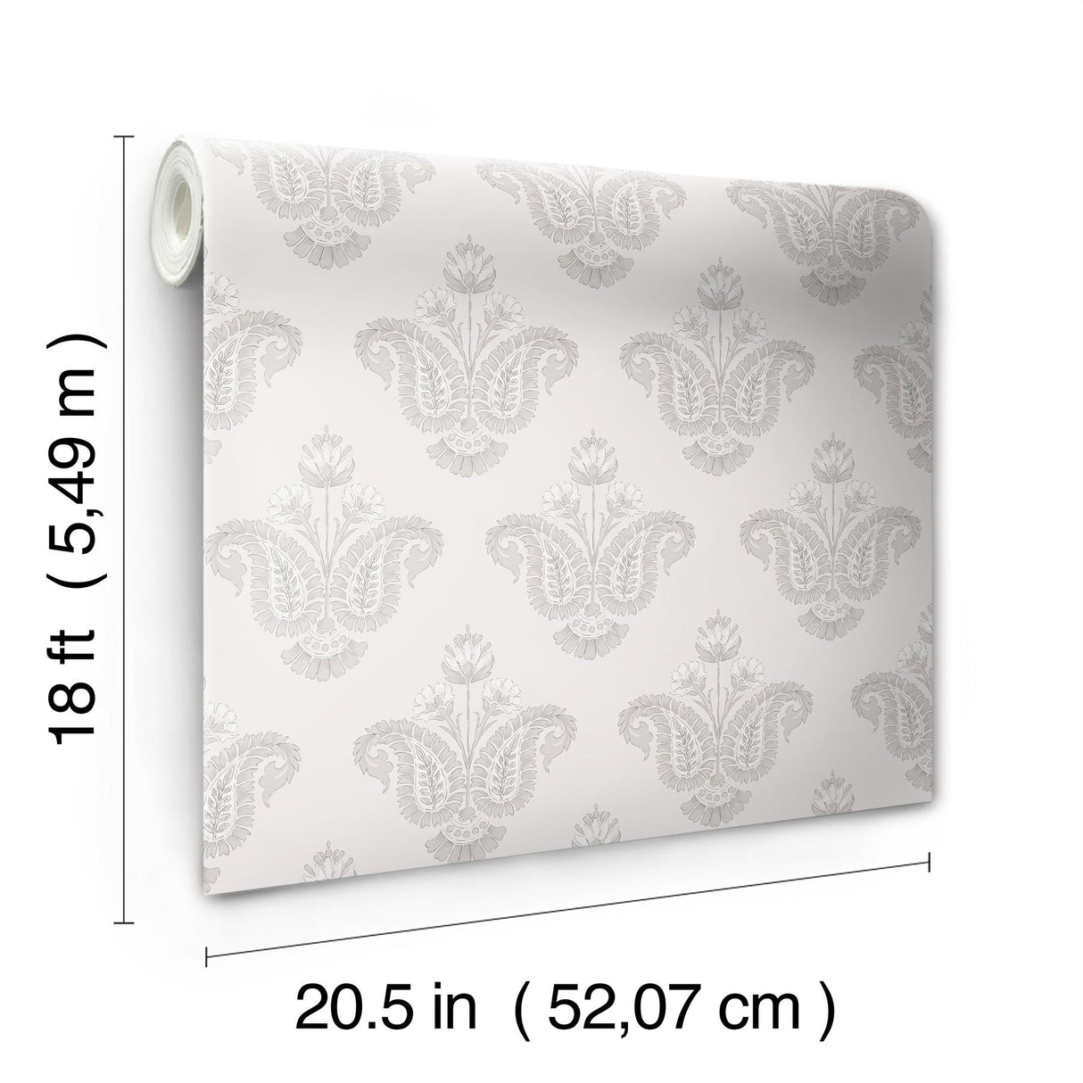 York Fazia Linen Peel and Stick Wallpaper