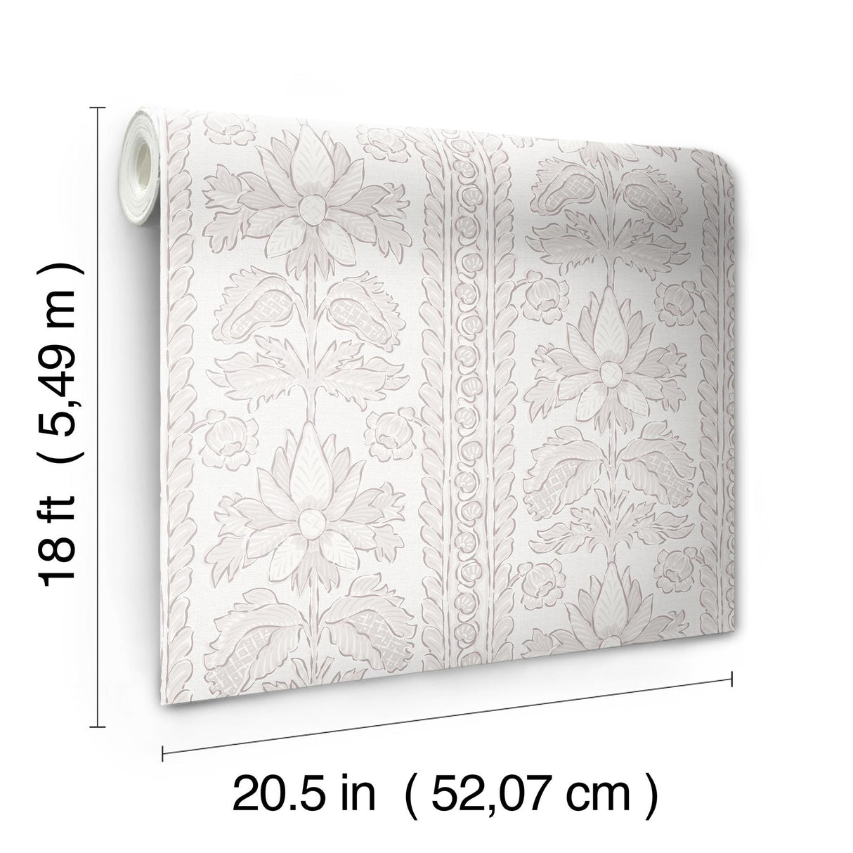 York Zareen Cashmere Peel and Stick Wallpaper