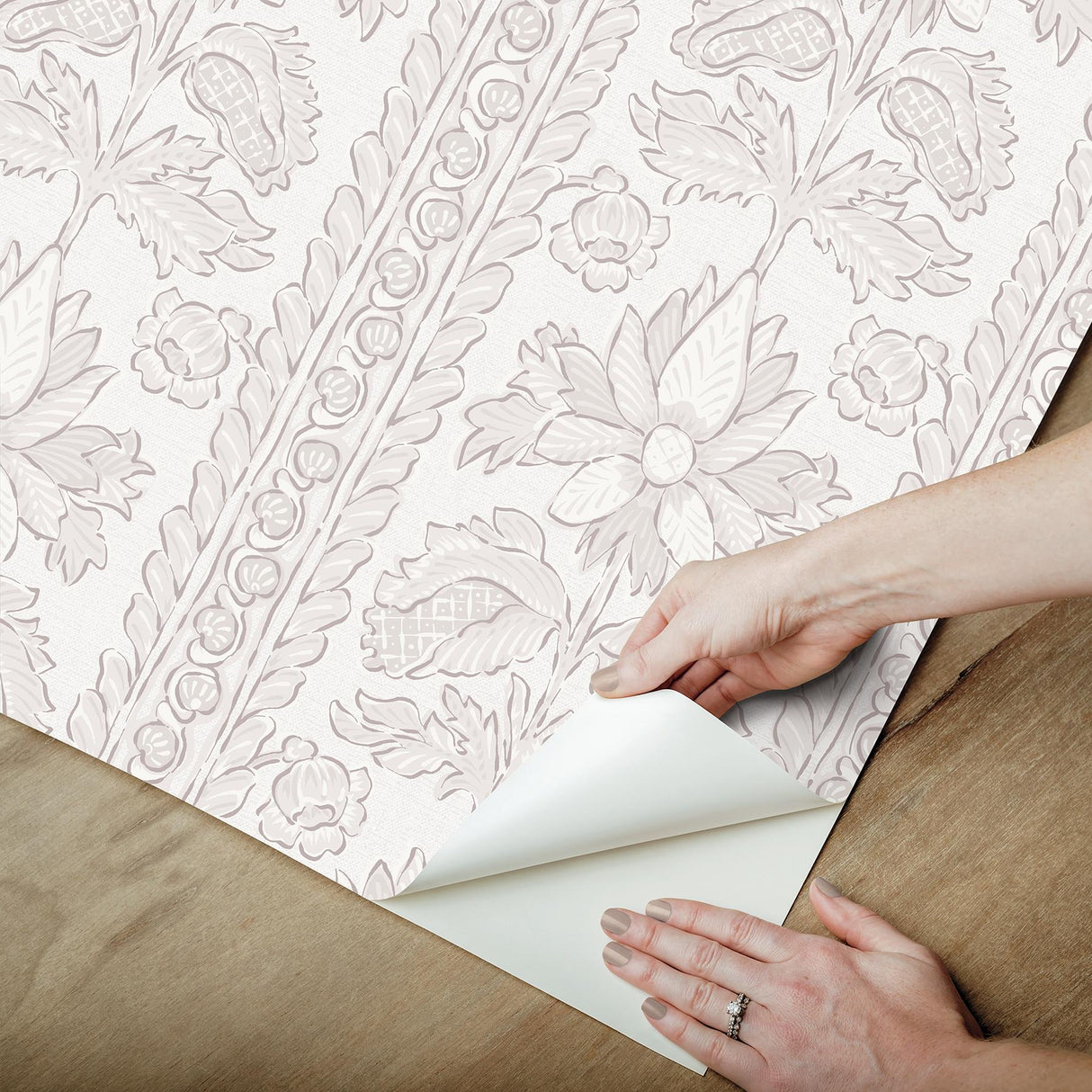 York Zareen Cashmere Peel and Stick Wallpaper