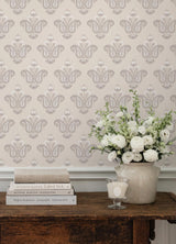 York Fazia Jute Peel and Stick Wallpaper