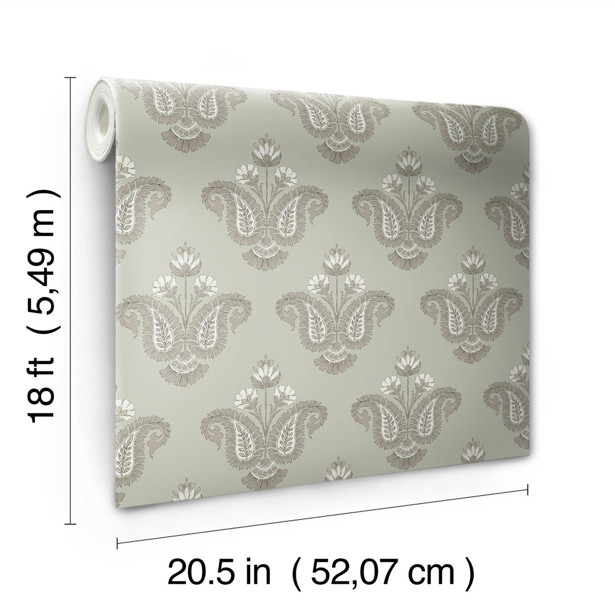 York Fazia Moss Peel and Stick Wallpaper