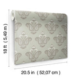 York Fazia Moss Peel and Stick Wallpaper