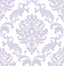 York Purple Ariel Peel & Stick Wallpaper