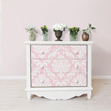 York Pink Ariel Peel & Stick Wallpaper
