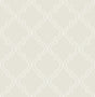 York Taupe Quatrefoil Peel & Stick Wallpaper