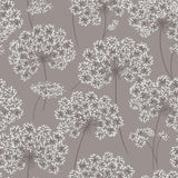 York Angelica Grey Peel & Stick Wallpaper