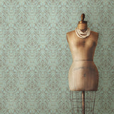 York Nomad Damask Peel & Stick Wallpaper