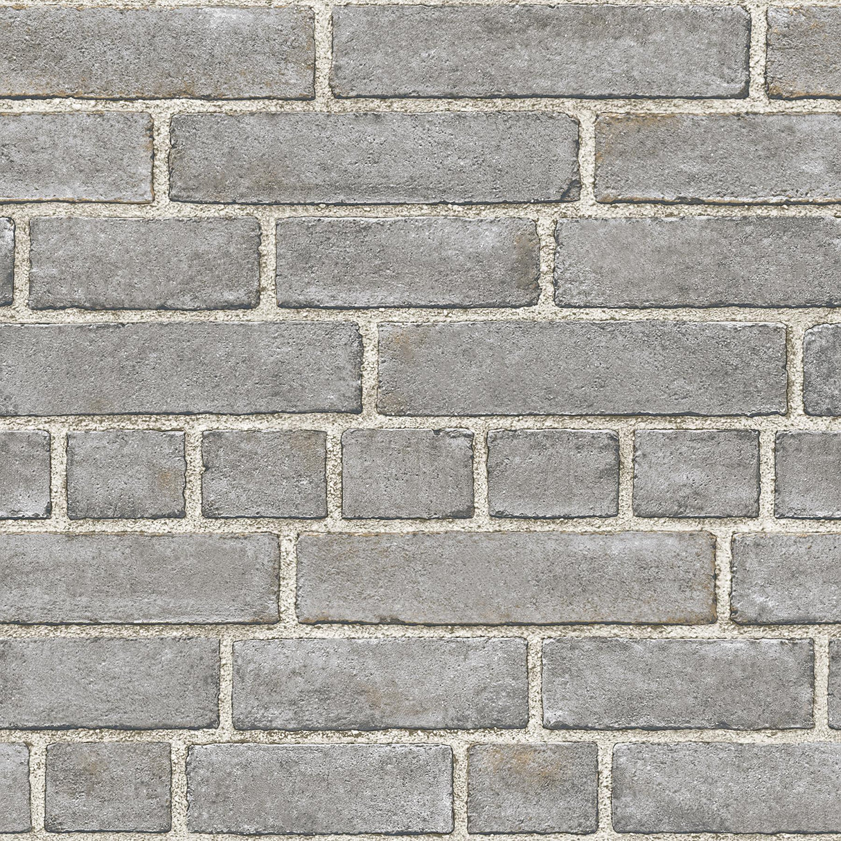 York Grey Brick Faade Peel & Stick Wallpaper