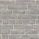 York Grey Brick Faade Peel & Stick Wallpaper
