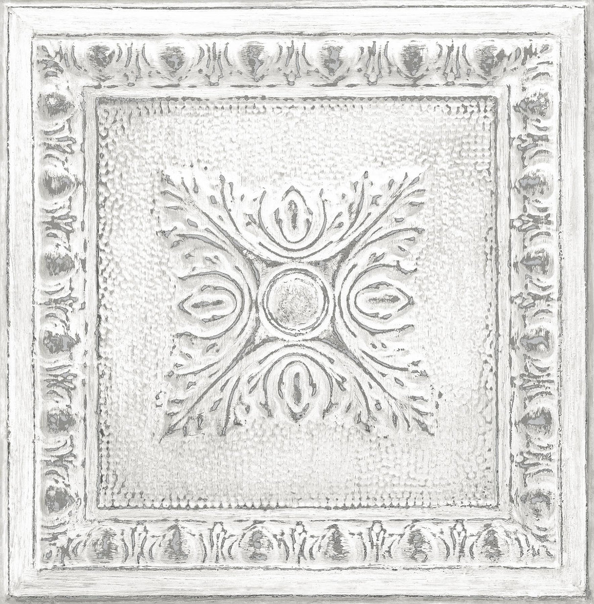 York Reclaimed Tin Peel & Stick Wallpaper