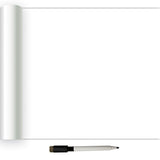 York Dry Erase Peel & Stick Wallpaper