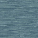 York Navy Grassweave Peel & Stick Wallpaper