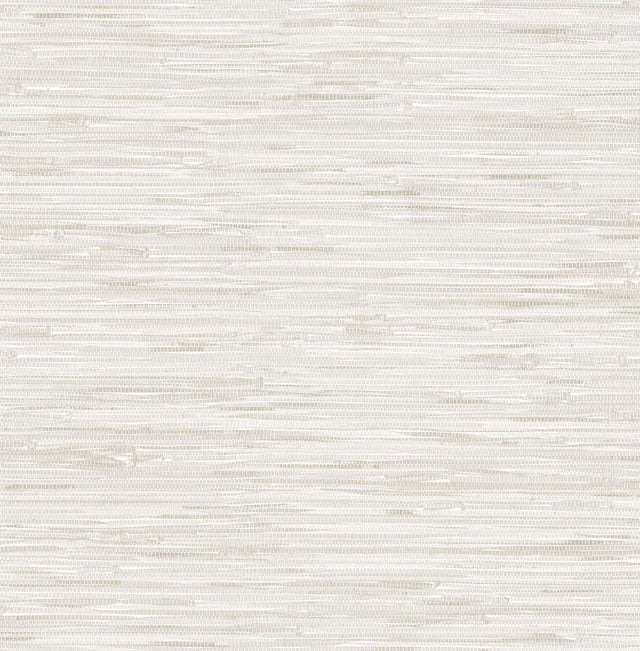 York Cream Grassweave Peel & Stick Wallpaper
