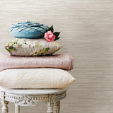 York Cream Grassweave Peel & Stick Wallpaper