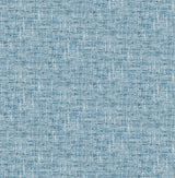 York Navy Poplin Texture Peel & Stick Wallpaper