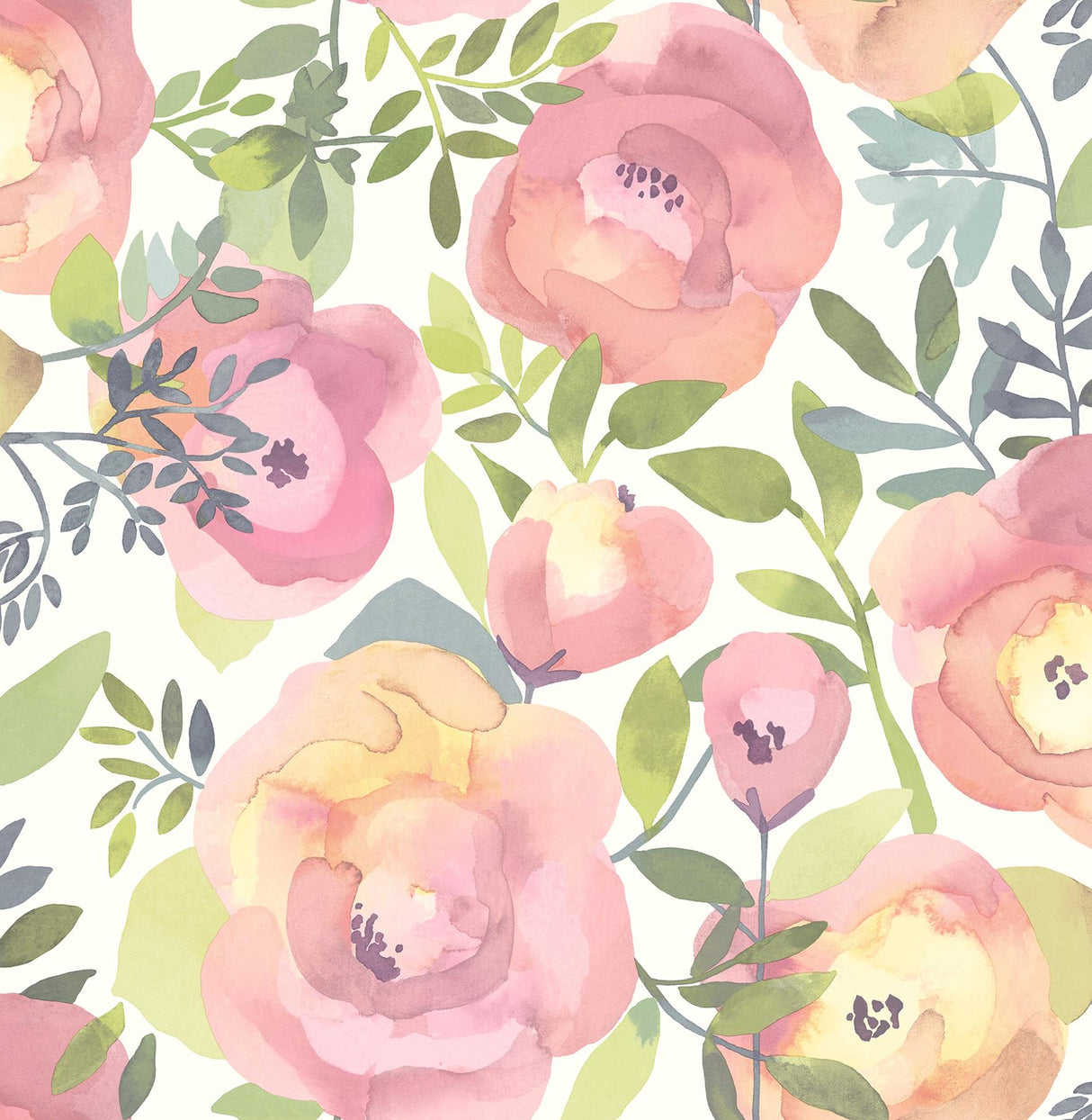 York Peachy Keen Pink Peel & Stick Wallpaper