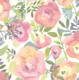 York Peachy Keen Pink Peel & Stick Wallpaper