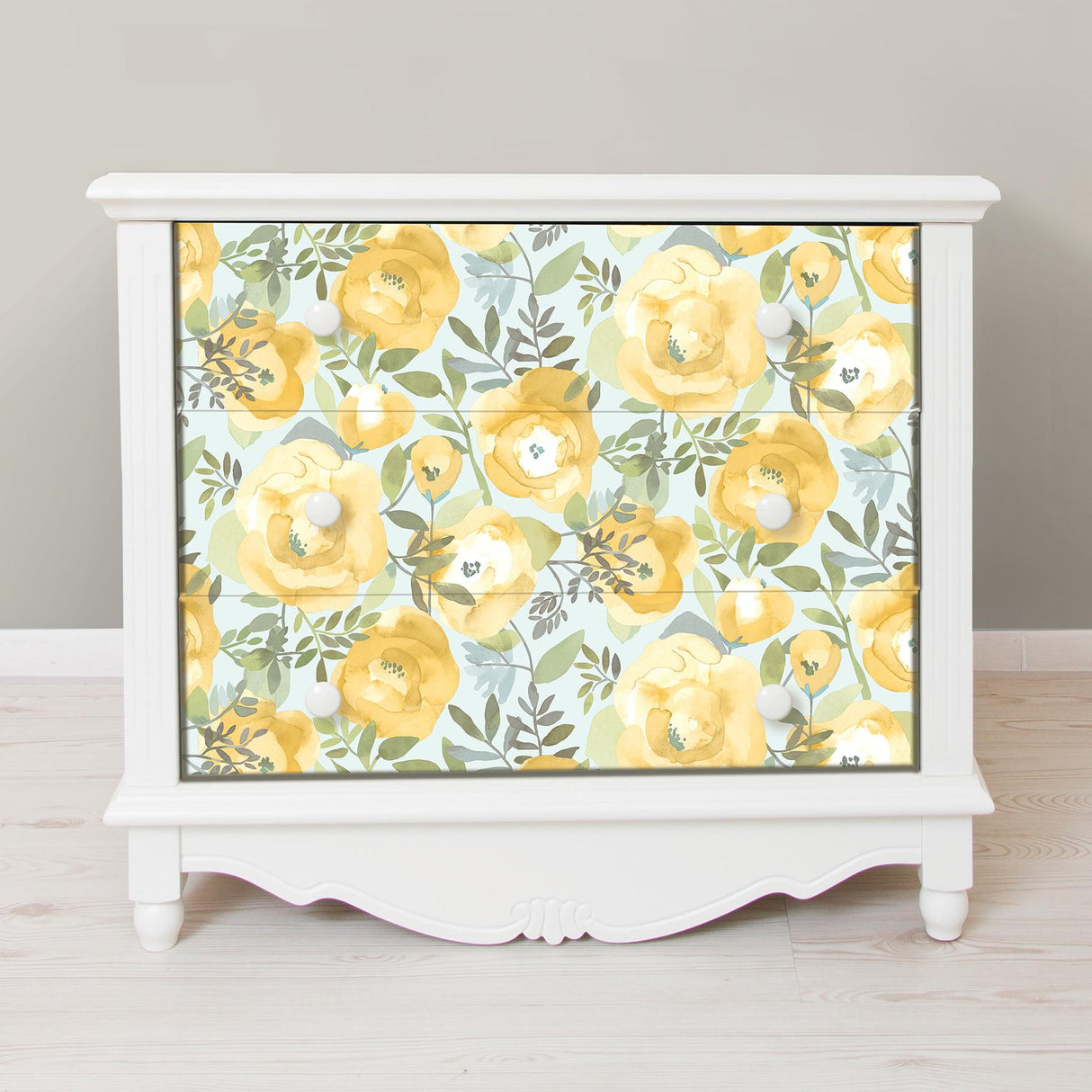 York Peachy Keen Yellow Peel & Stick Wallpaper