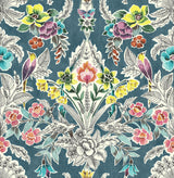 York Summer Love Teal Peel & Stick Wallpaper
