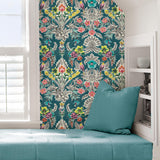 York Summer Love Teal Peel & Stick Wallpaper