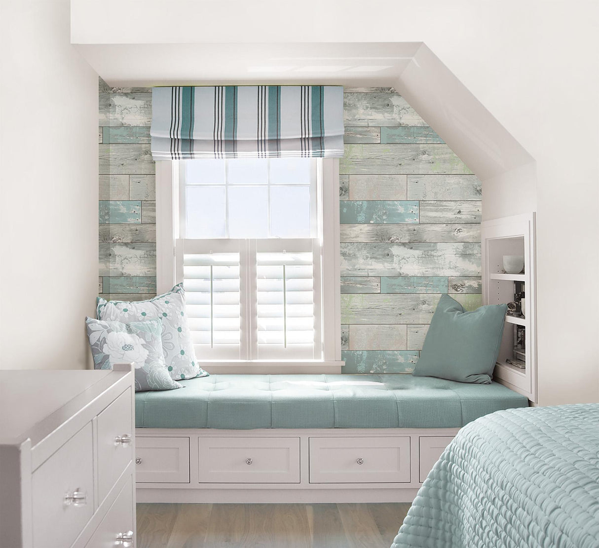 York Beachwood Peel & Stick Wallpaper