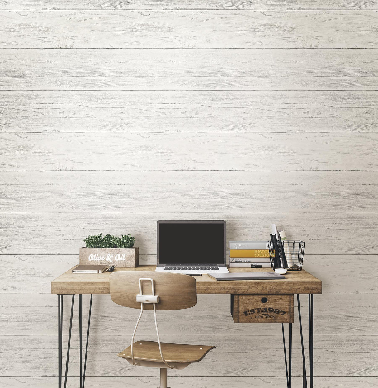 York Shiplap Peel & Stick Wallpaper