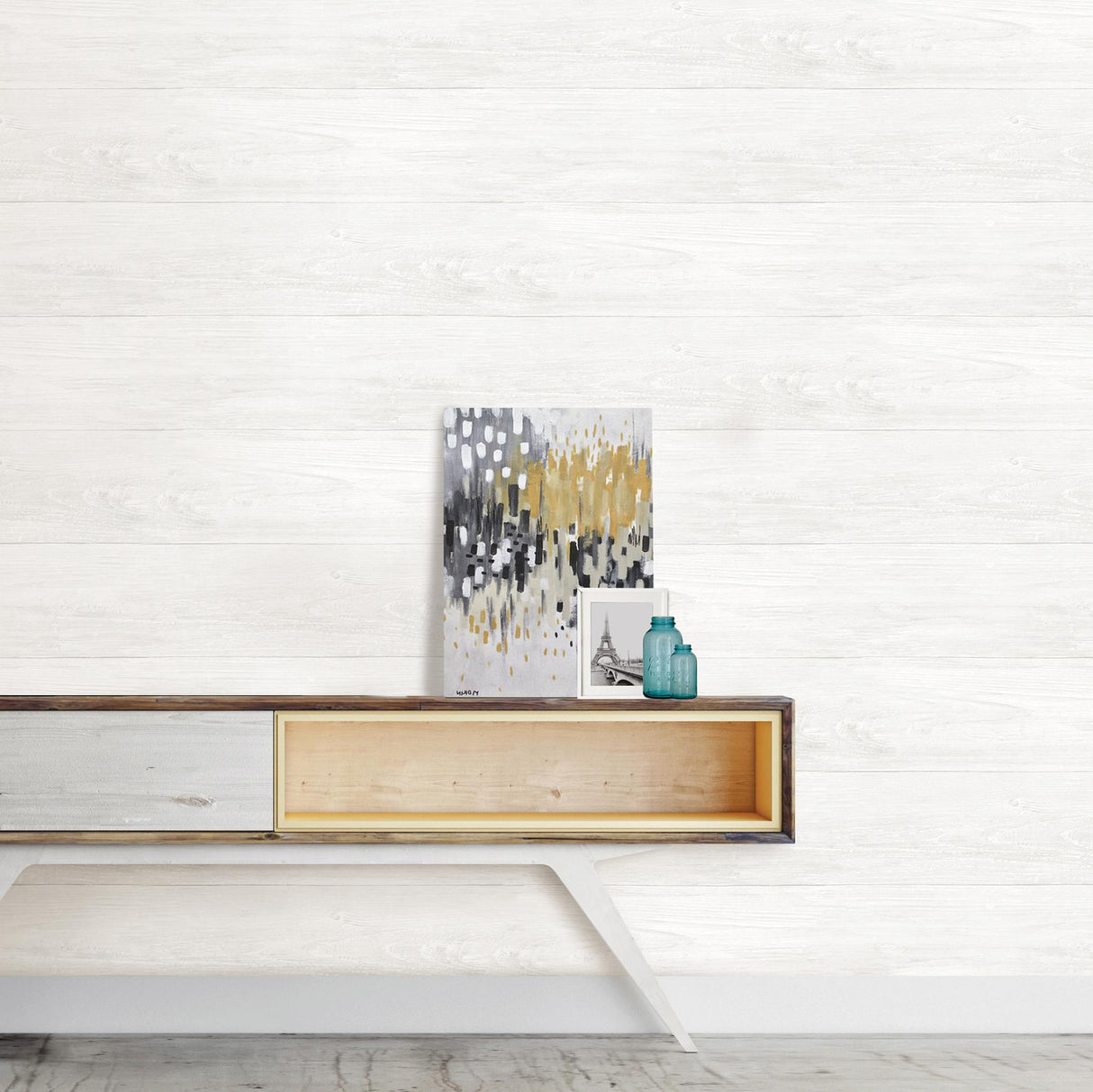 York Reclaimed Shiplap Peel & Stick Wallpaper