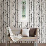 York Birch Tree Peel & Stick Wallpaper