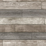 York Reclaimed Wood Plank Natural Peel & Stick Wallpaper