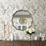 York Breezy Grey Peel & Stick Wallpaper