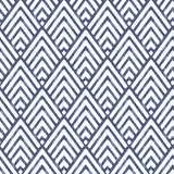 York Arrowhead Deep Blue Peel & Stick Wallpaper