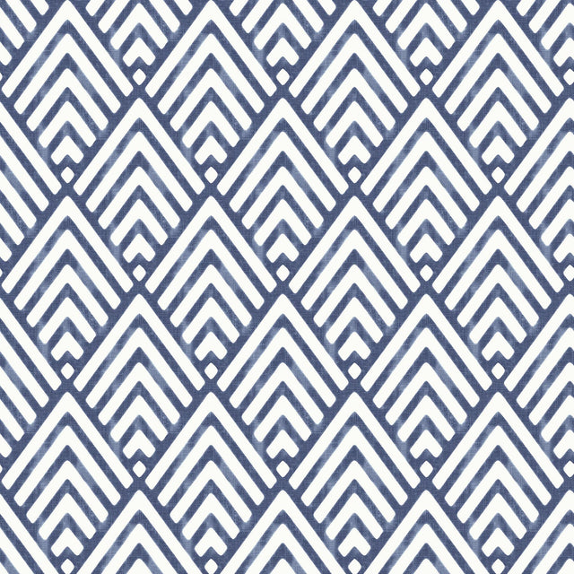 York Arrowhead Deep Blue Peel & Stick Wallpaper