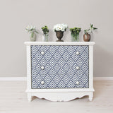 York Arrowhead Deep Blue Peel & Stick Wallpaper